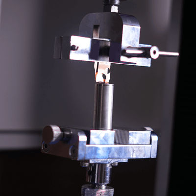 Shear strength test of solder joints